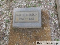 Mattie P Erskin