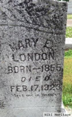 Mary Elizabeth "lizzie" Cashion London