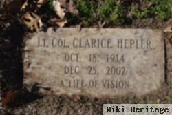 Clarice "peggy" Hepler