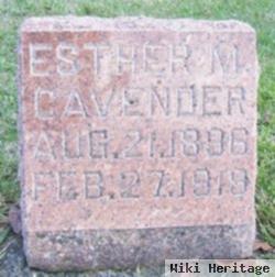 Esther May Cavender