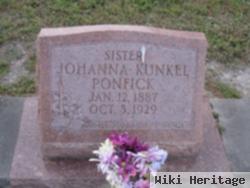 Johanna Kunkel Ponfick
