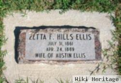 Zettie F. Hills Ellis