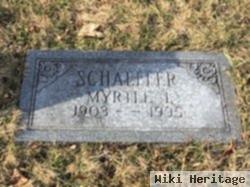 Myrtle I Schaeffer