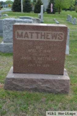 Annie B. Matthews