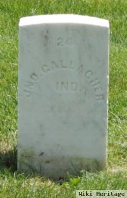 Pvt John Gallagher