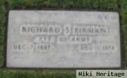 Richard S Firman