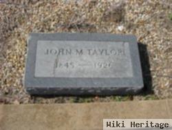 John Marion Taylor, Jr