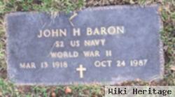 John H Baron