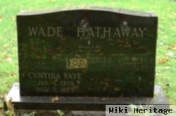 Cynthia F "cindy" Wade Hathaway