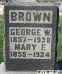 Mary F Brown