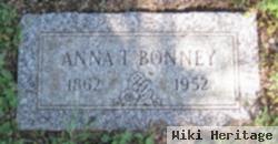 Anna T Bonney