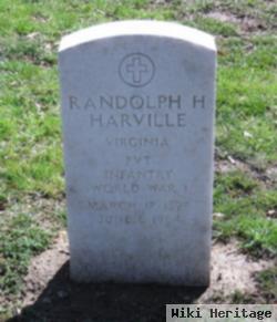 Randolph R Harville