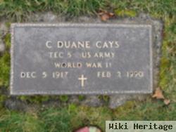 C Duane Cays