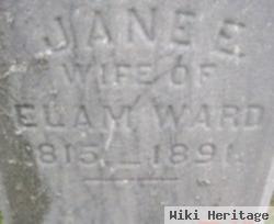 Jane E Ward