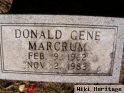 Donald Gene Marcrum