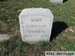 Mary Robinson Sherman