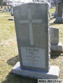 Margaret Marie Bahan Crowe