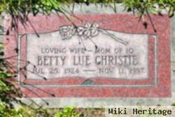 Betty Lue Boothe Christie