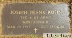 Joseph Frank Rusin