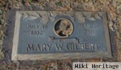 Mary W. "pee Wee" Gilbert