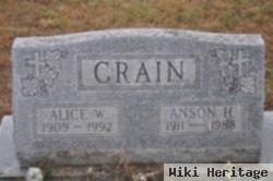 Anson H Crain