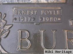 Ernest Foyle Burgett