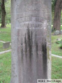 Sarah Jane Williams Butler