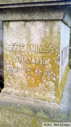 Effie Miller Williams