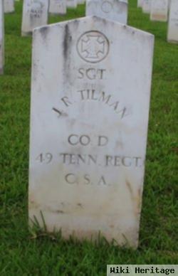 Sgt J. R. Tilman