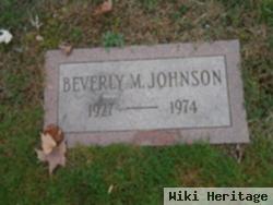 Beverly M. Johnson