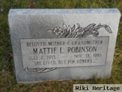 Mattie L. Robinson