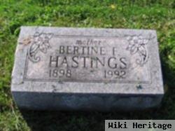 Bertine Fryer Hastings