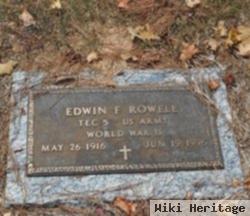 Edwin F. Rowell