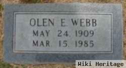 Olen E Webb