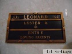 Lester Raymond Leonard