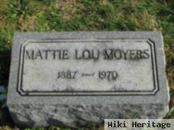 Mattie Lou Mccollum Moyers