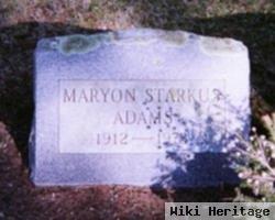 Maryon Elizabeth Starkus Adams