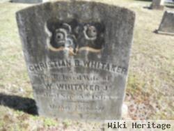 Christian E. Whitaker