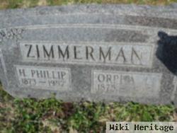 H Phillip Zimmerman