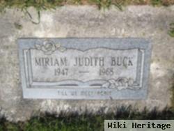 Miriam Judith Buck