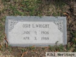 Osie L Wright