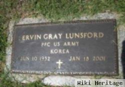 Ervin Gray "buck" Lunsford