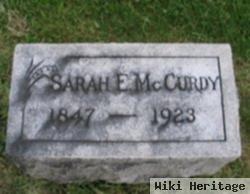 Sarah E. Mccurdy