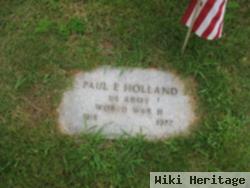 Paul E Holland