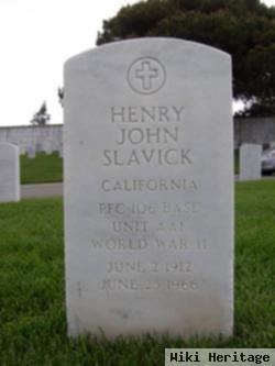 Henry John Slavick