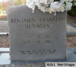 Benjamin Franklin Dunagan