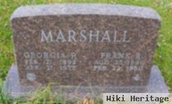 Georgia P Marshall