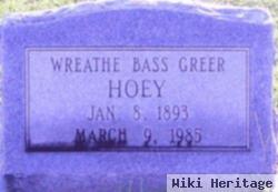 Wreathe Bass Greer Hoey