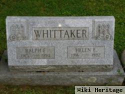 Helen E. Webster Whittaker