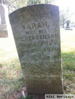 Sarah Jane Spence Henderson